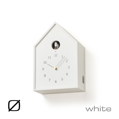 LEMNOS レムノス Birdhouse Clock バードハウスクロック ナチュラル ブラウン NY16-12 カッコー時計 掛け時計 W181/H268mm