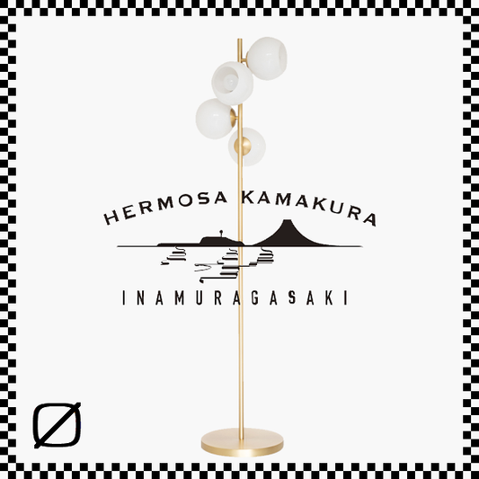 HERMOSA ハモサ BIARRITZ FLOOR LAMP ビアリッツフロアランプ GS-023 H1460mm スタンドライト