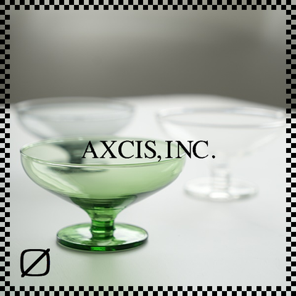 AXCIS アクシス メム デザートグラス 250ml グレー グリーン クリア HS3437 HS3438 HS3439