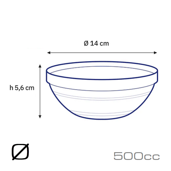 DULAREX デュラレックス リススタックボウル 36cc 70cc 120cc 200cc 310cc 500cc 970cc 強化ガラス 電子レンジ可/食洗機可