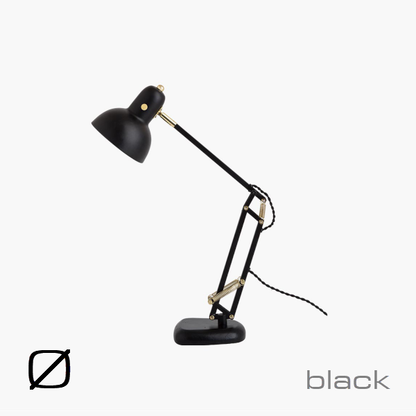 HERMOSA ハモサ CALTON DESK LAMP カールトンデスクランプ FP-006 ブラック シルバー ヴィンテージグレー デスクライト