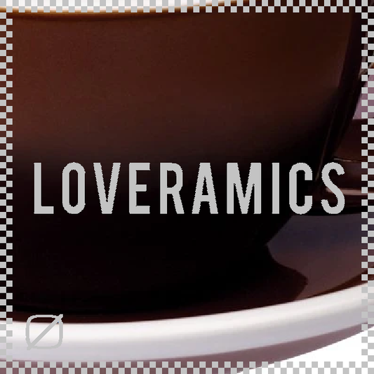 LOVERAMICS ラブラミクス EGG エッグ ブラウン 茶色 カップ＆ソーサー 磁器 カフェラテボウル ラテアート エスプレッソカップ 送料込み