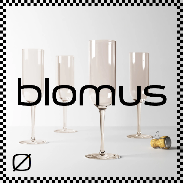 blomus ブロムス FUUM フーム ワイングラス フルートグラス シャンパンソーサー タンブラー