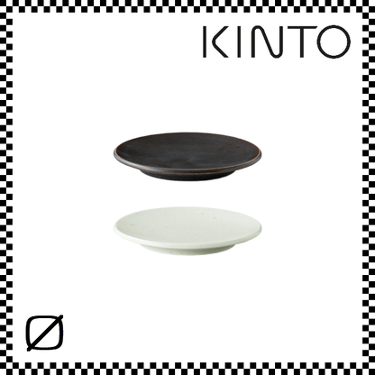 KINTO キントー HIBI ヒビ プレート 平皿 灰 鉄 2カラー Φ120mm 26887 26888 電子レンジ/食洗機使用可 日本製