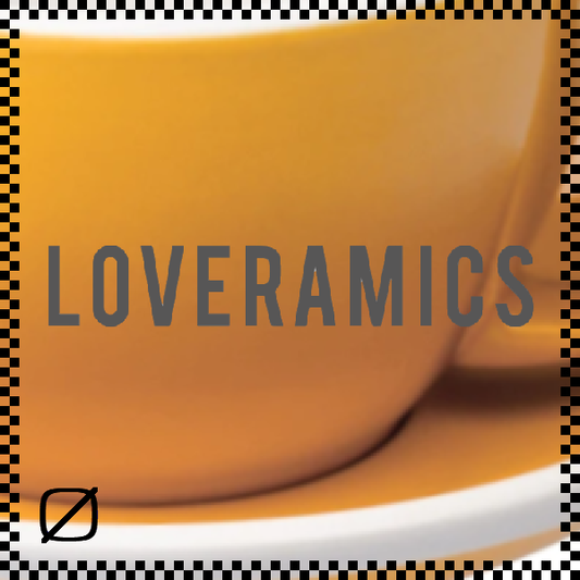 LOVERAMICS ラブラミクス EGG エッグ イエロー 黄色 カップ＆ソーサー 磁器 カフェラテボウル ラテアート エスプレッソカップ 送料込み